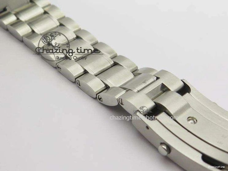 0206 Modern Speedmaster Apollo XVII Gray Dial On SS Bracelet Manual Winding Chrono Movement 8223